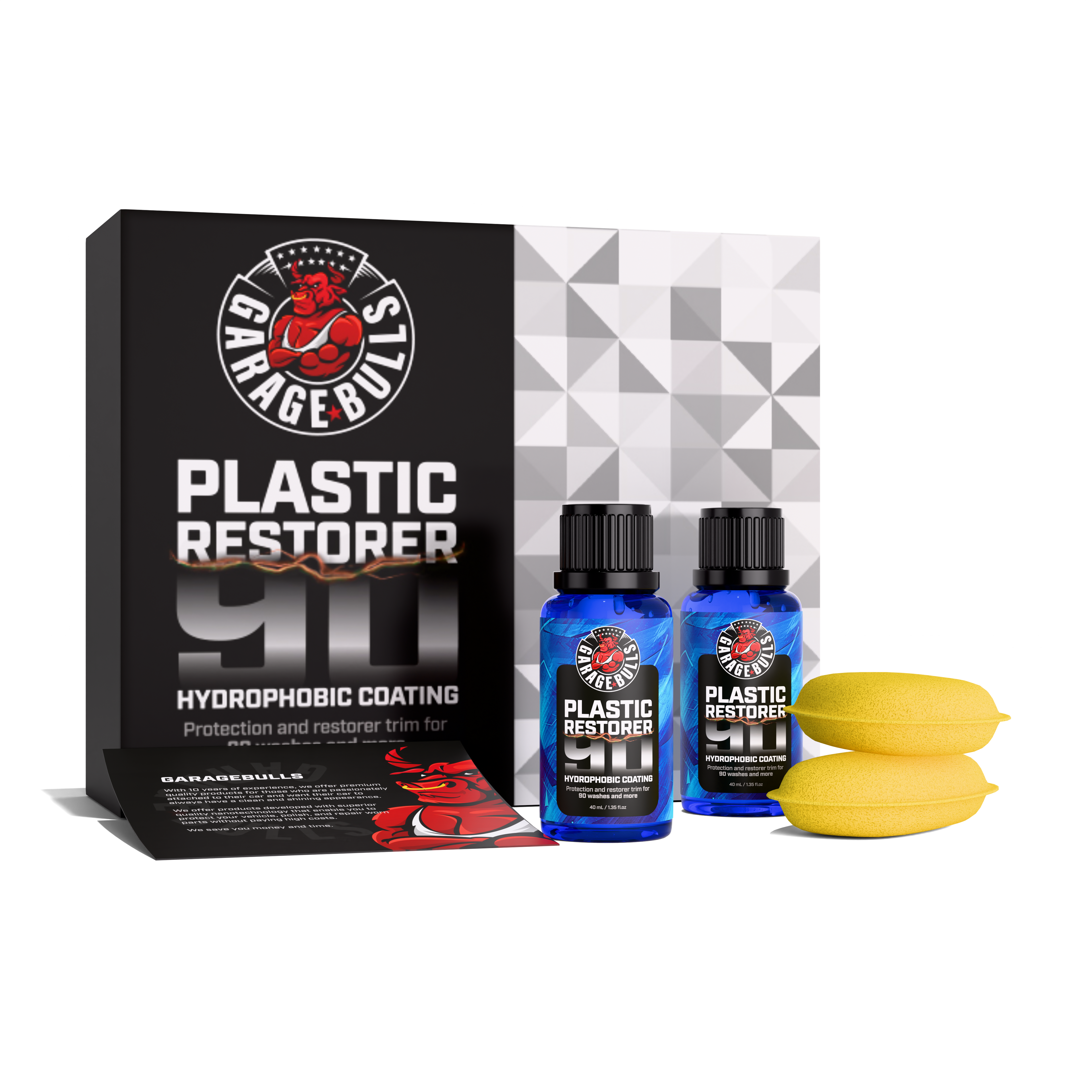 2 PACK - Plastik Yenileyici ve Onarıcı Seramik Kaplama