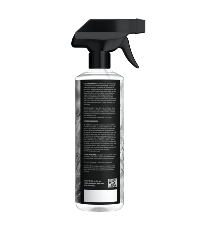 Stain Remover / Süper Güçlü Leke Çıkartıcı - Oto Detay Temizlik 400ml